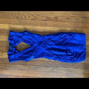 BCBG Royal blue mini dress